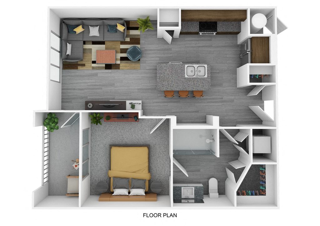 A1 floor plan
